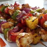 Hawaiian Chicken Skewers