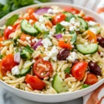 Summer Orzo Pasta Salad