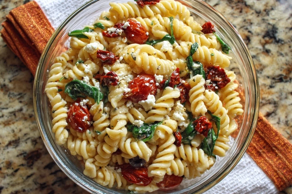 Tuscan Pasta Salad: A Colorful, Flavor-Packed Summer Dish 2 Tuscan Pasta Salad