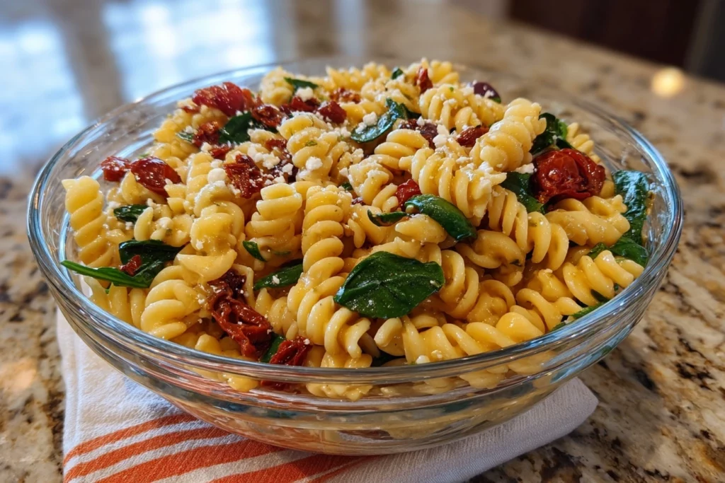 Tuscan Pasta Salad: A Colorful, Flavor-Packed Summer Dish 3 Tuscan Pasta Salad1