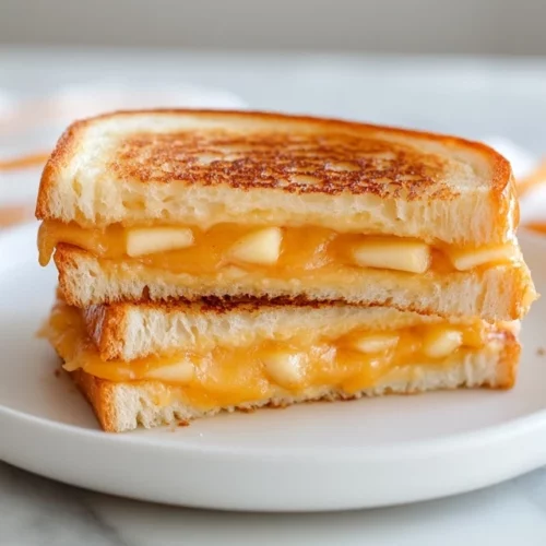 Apple Cheddar Grilled Cheese