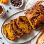 Cinnamon Swirl Chocolate Chip Pumpkin Butter Bread