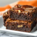 Maple Pecan Pie Brownies