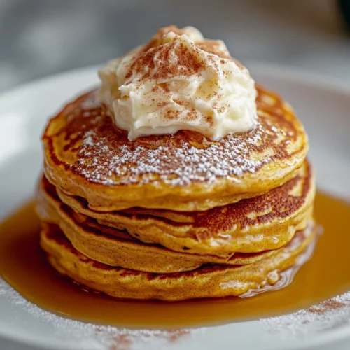 Fluffy Pumpkin Pancakes With Cinnamon Butter – The Ultimate Fall Morning Treat 4 Pumpkin Pancakes