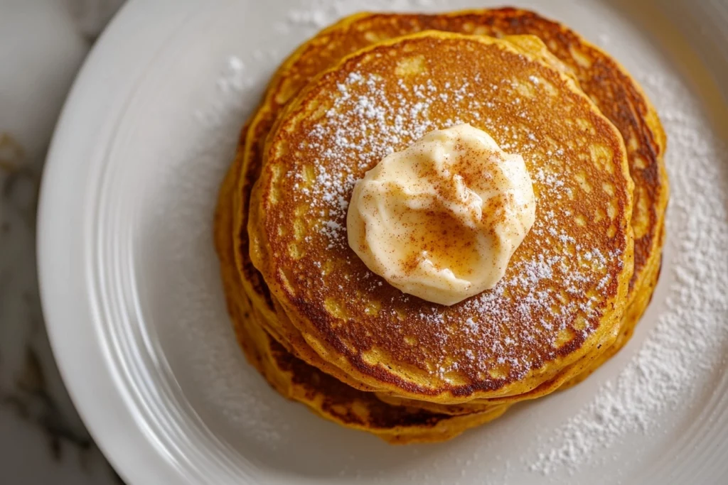 Fluffy Pumpkin Pancakes With Cinnamon Butter – The Ultimate Fall Morning Treat 3 Pumpkin Pancakes1
