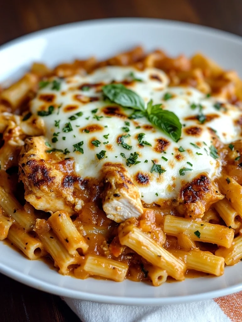 Caprese Chicken Pasta1