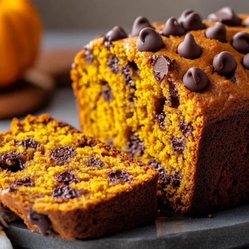 Sourdough Pumpkin Chocolate Chip Bread