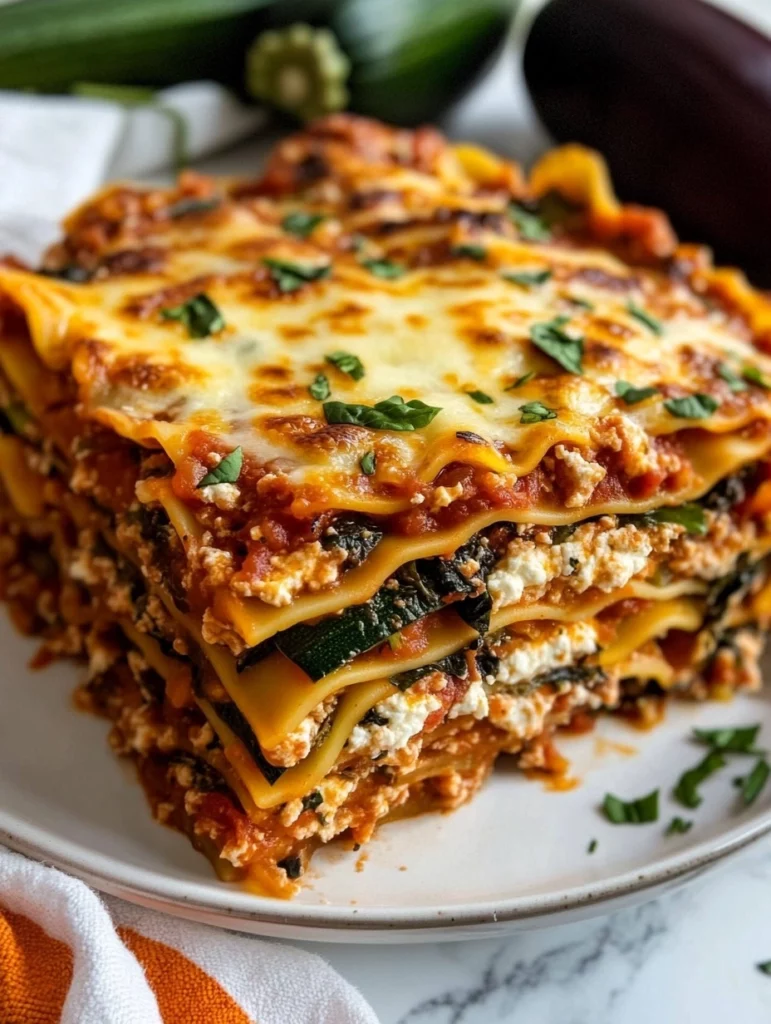 Best Vegetable Lasagna Ever – Roasted Veggies, Creamy Bechamel &Amp; Gooey Cheese Layers 2 Vegetable Lasagna1