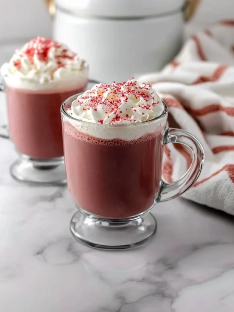Creamy Red Velvet Hot Chocolate1
