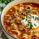 Lasagna Soup With Ricotta