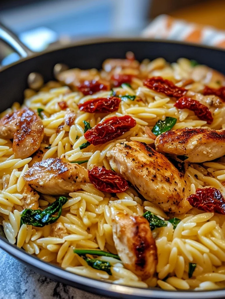 Marry Me Chicken Orzo – Creamy One-Pan Dinner Recipe 2 Marry Me Chicken Orzo1