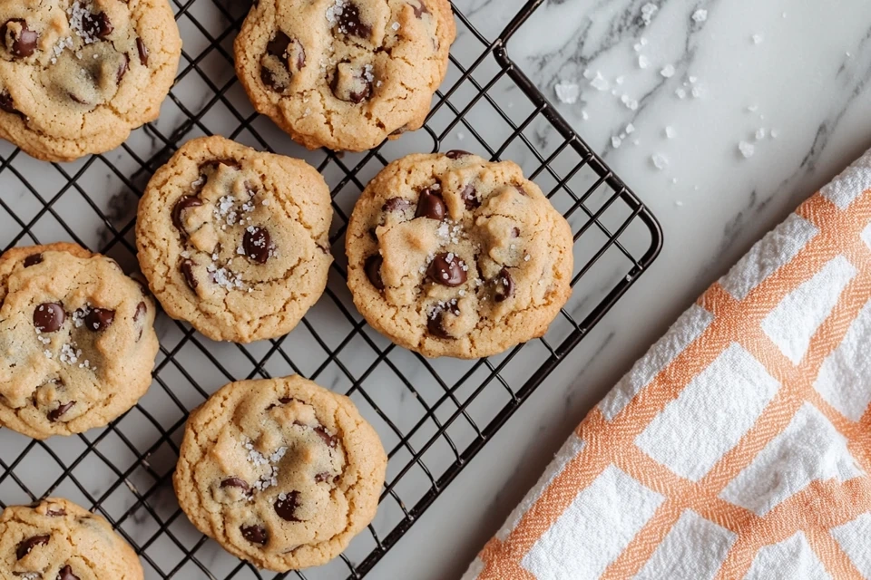 No Butter Chocolate Chip Cookies