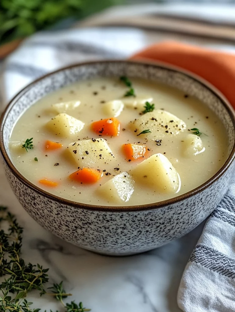Old-Fashioned Potato Soup1