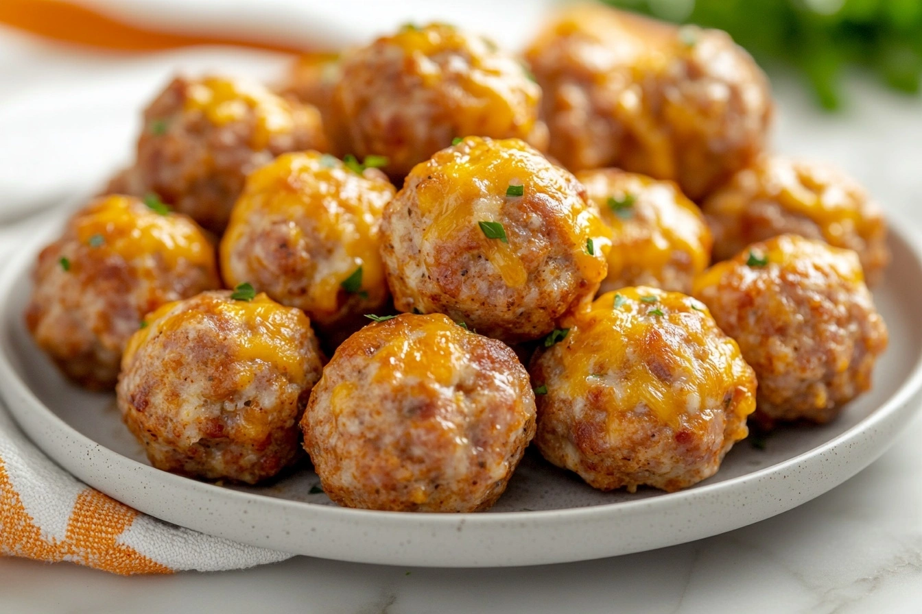 Bisquick Sausage Balls