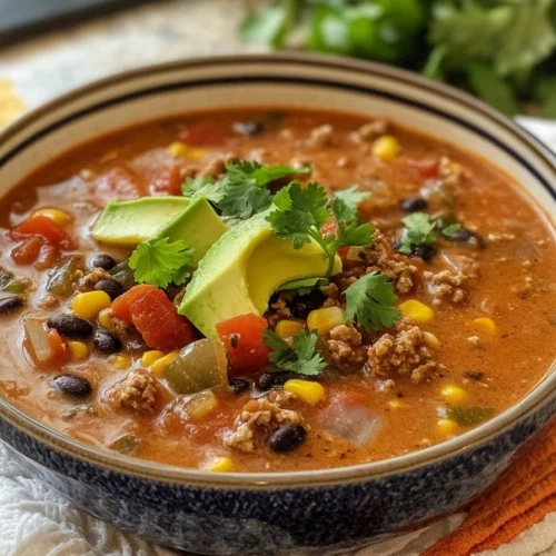 Creamy Taco Soup – Hearty, Cheesy &Amp; Full Of Flavor 3 Creamy Taco Soup