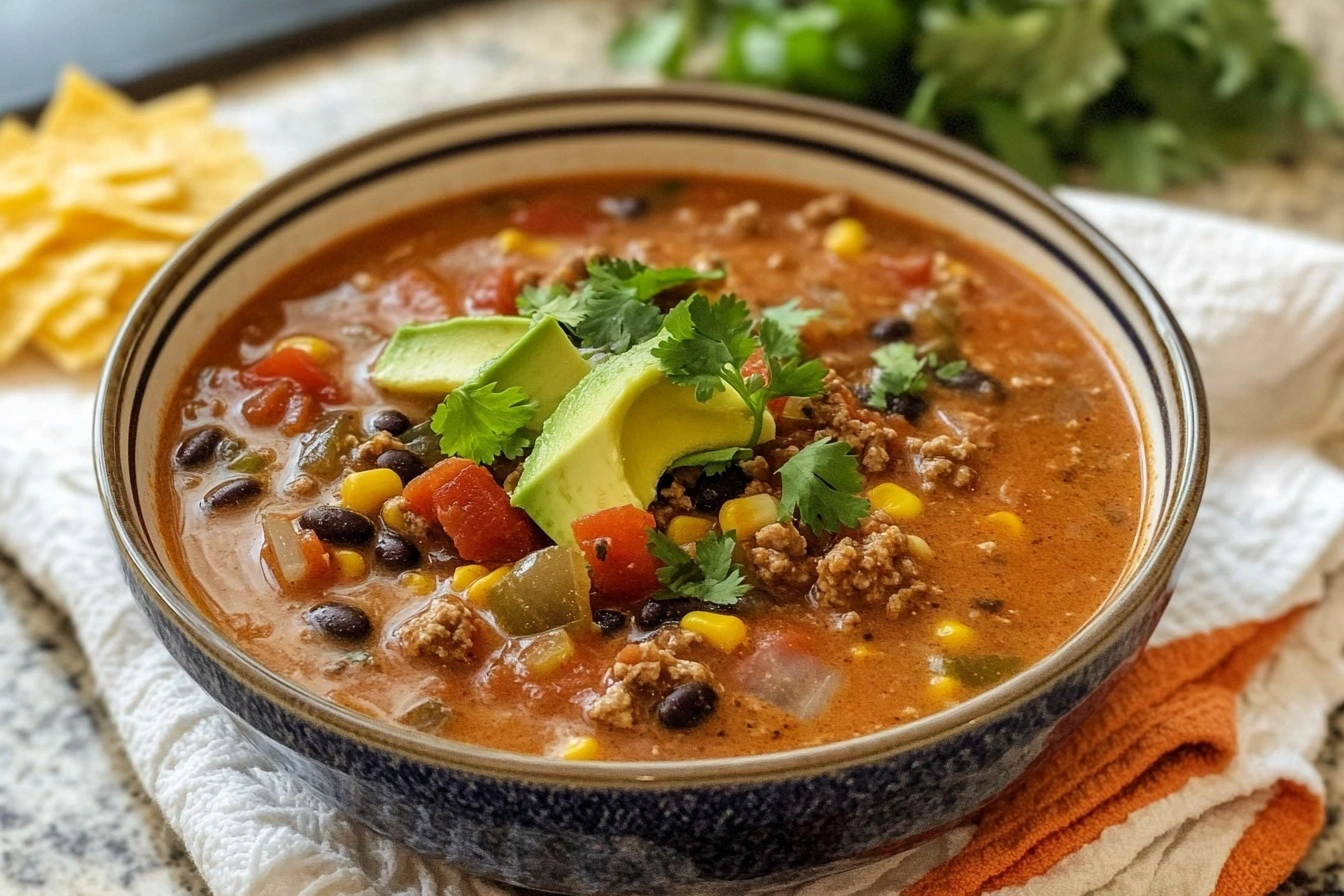 Creamy Taco Soup