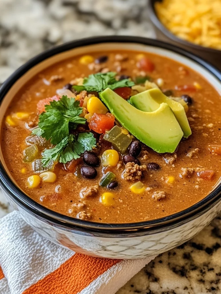 Creamy Taco Soup – Hearty, Cheesy &Amp; Full Of Flavor 2 Creamy Taco Soup1