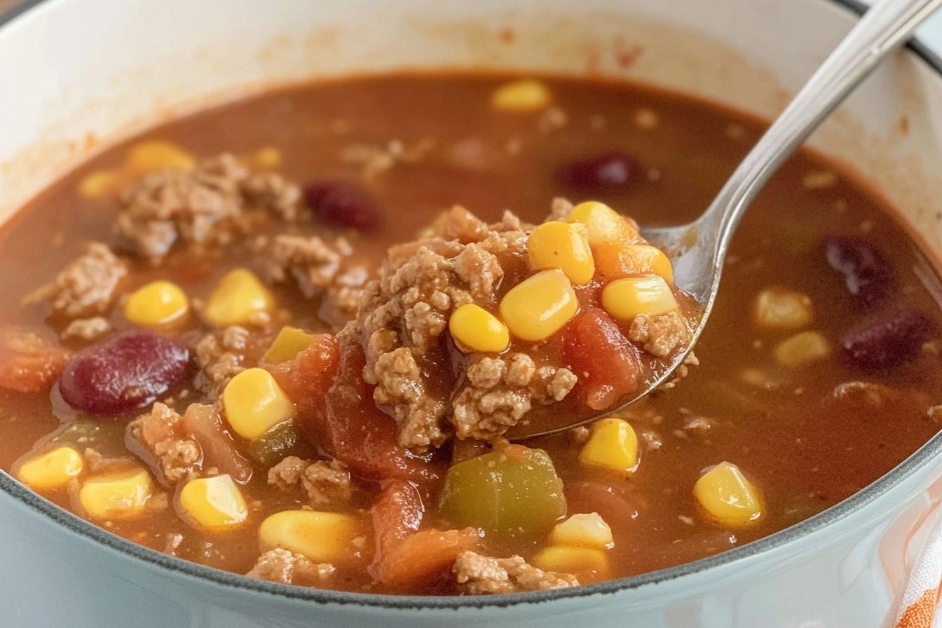 Slow Cooker Taco Soup