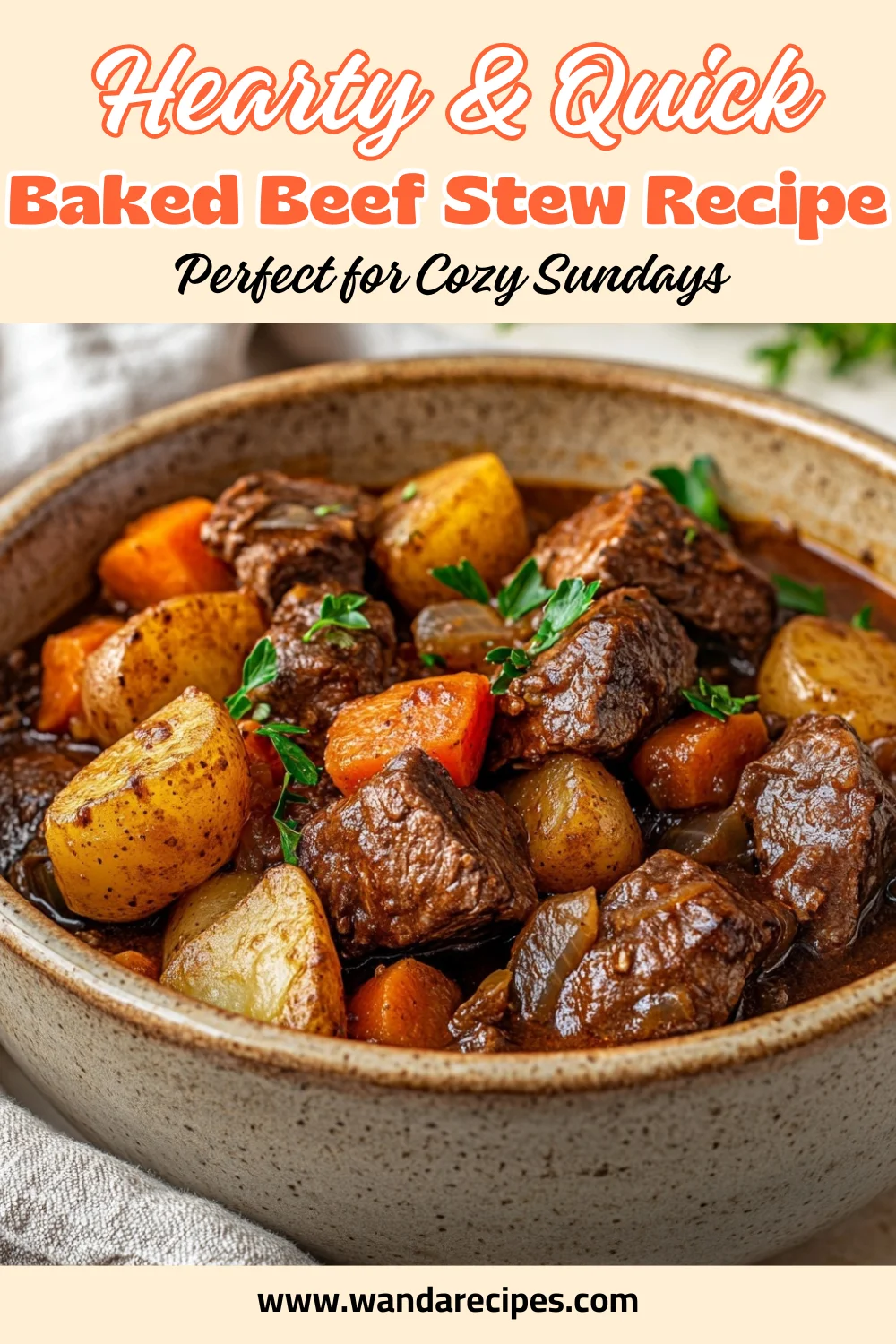 The Best Baked Beef Stew For Comfort Food Lovers 2 Baked Beef Stew