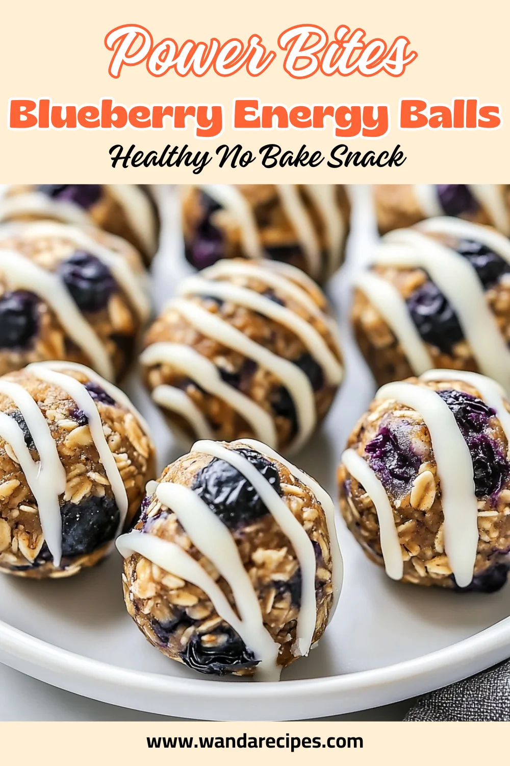 Blueberry Energy Balls: A Healthy, No-Bake Treat 2 Blueberry Energy Balls