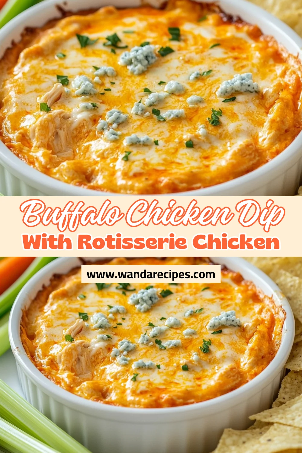 Easy Buffalo Chicken Dip With Rotisserie Chicken For Any Occasion 2 Buffalo Chicken Dip With Rotisserie Chicken