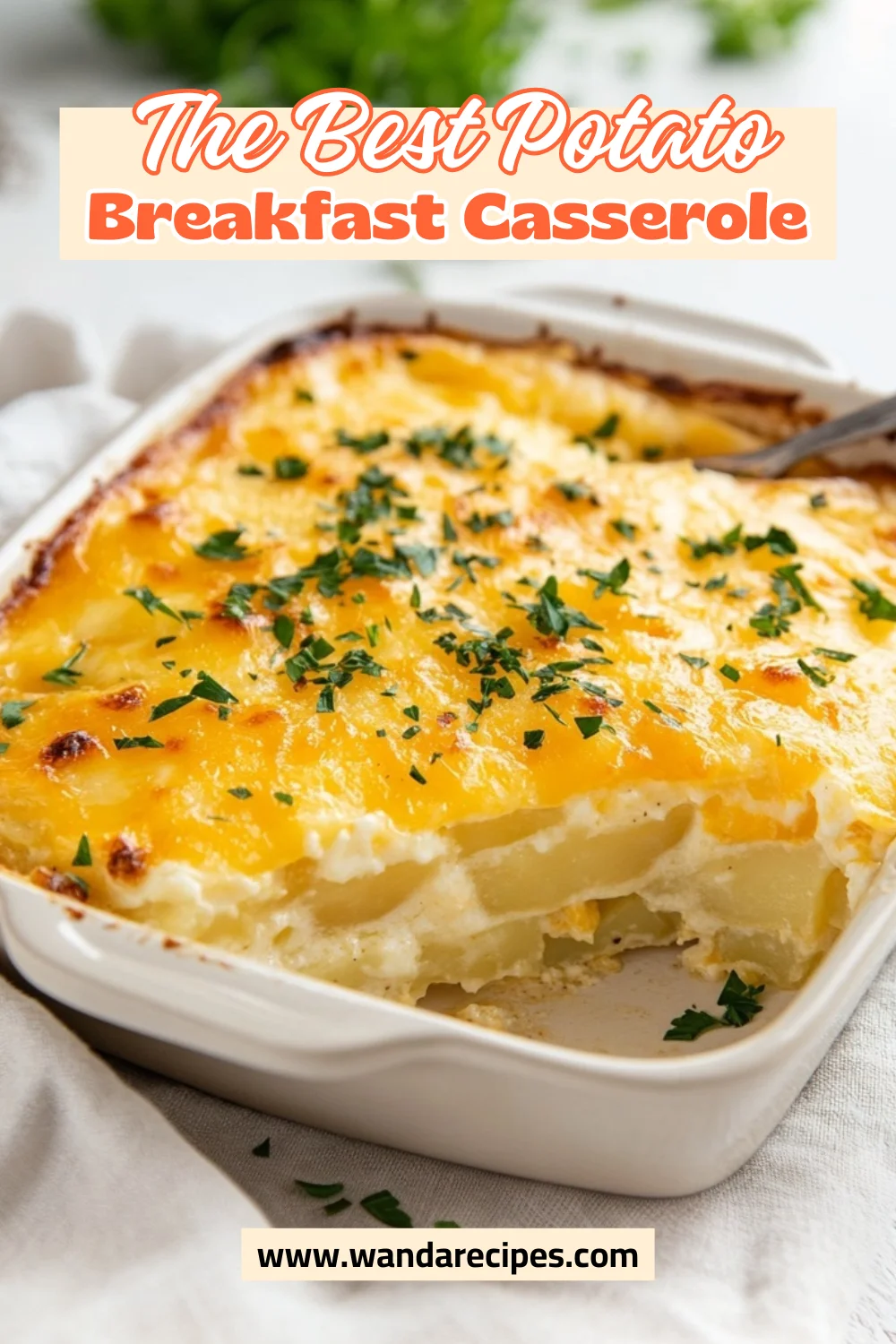 Cheesy Potato Breakfast Casserole