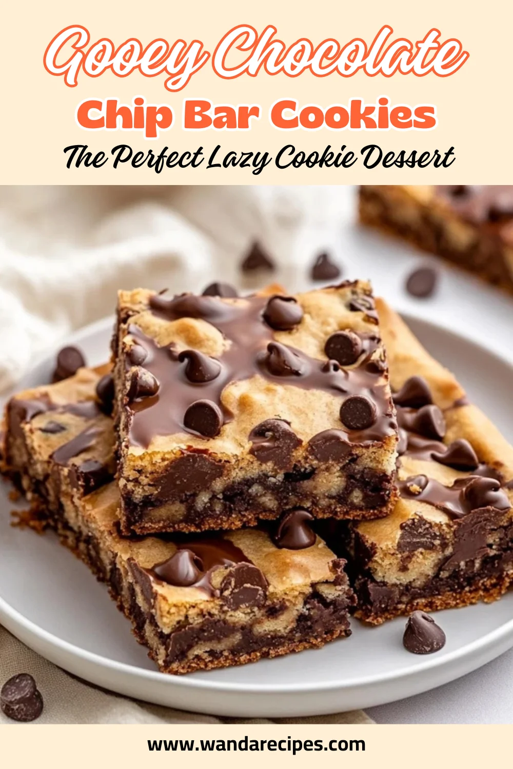 Chocolate Chip Bar Cookies