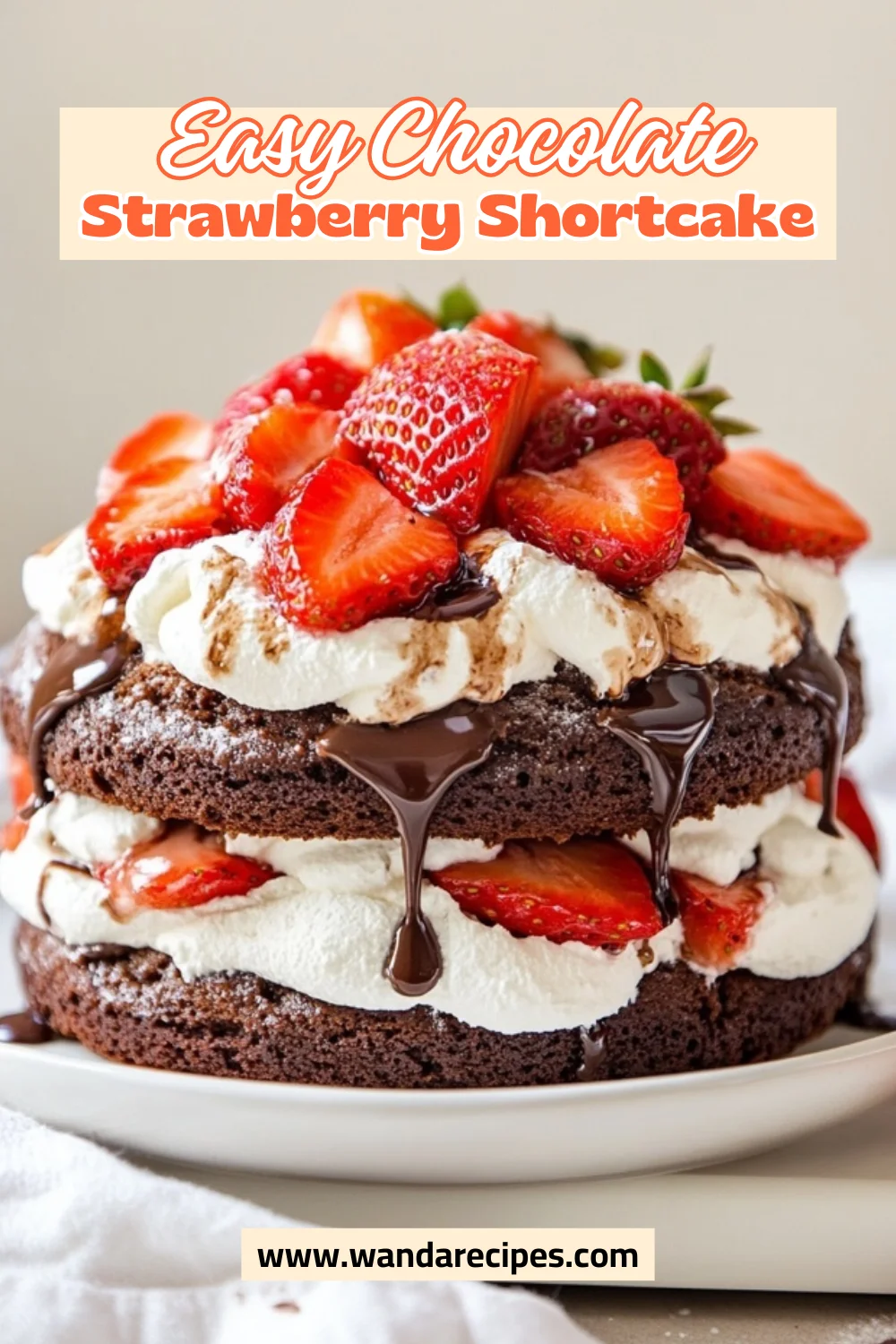 Decadent Chocolate Strawberry Shortcake Recipe For Any Occasion 2 Chocolate Strawberry Shortcake