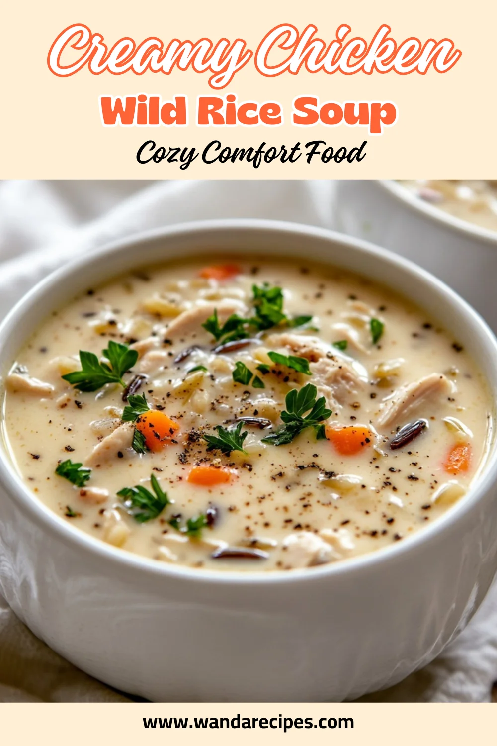 Creamy Chicken Wild Rice Soup: A Hearty, Easy Recipe With Incredible Flavor 2 Creamy Chicken Wild Rice Soup