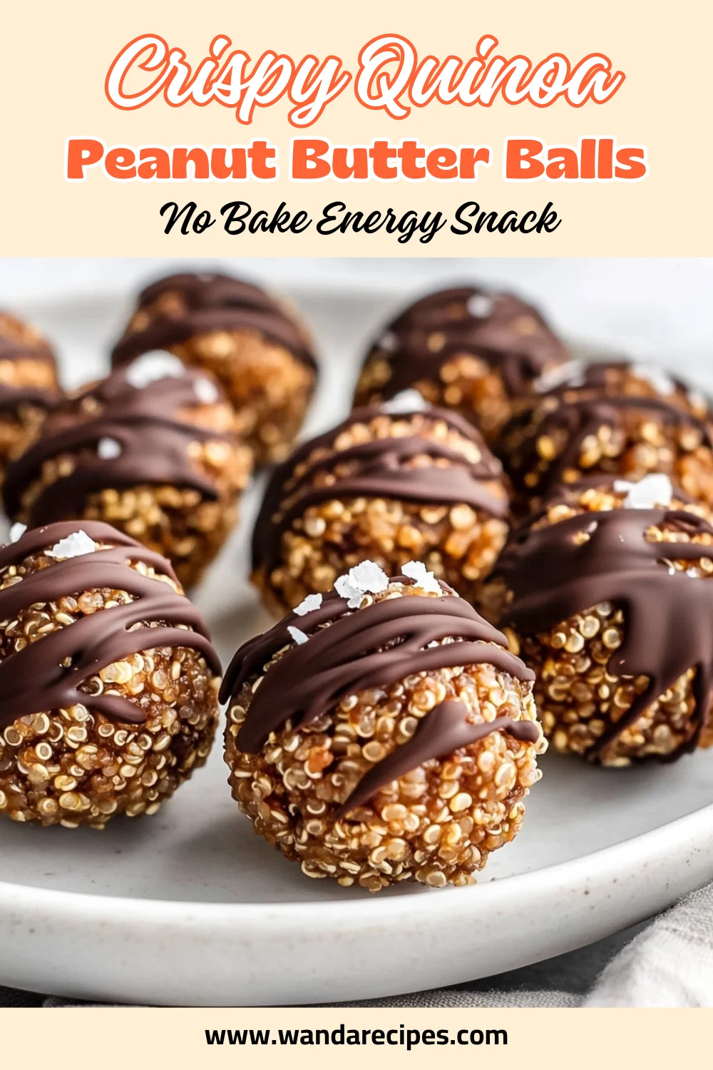 Crispy Quinoa Peanut Butter Balls: A Healthy No-Bake Treat 2 Crispy Quinoa Peanut Butter Balls
