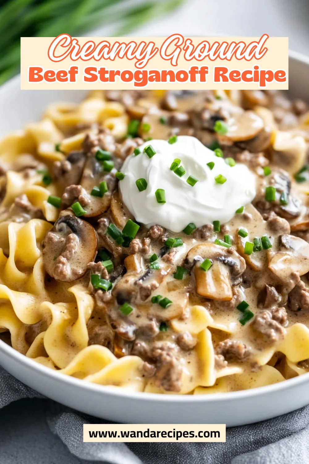 Delicious Ground Beef Stroganoff Noodles For Busy Weeknights 2 Ground Beef Stroganoff Noodles