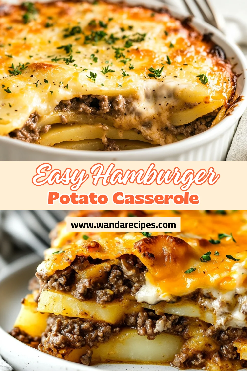 Best Hamburger Potato Casserole Recipe - Simple And Comforting 2 Hamburger Potato Casserole