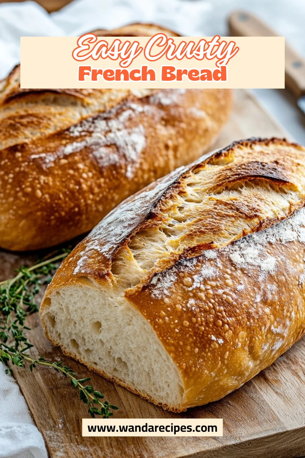 Homemade Sourdough French Bread