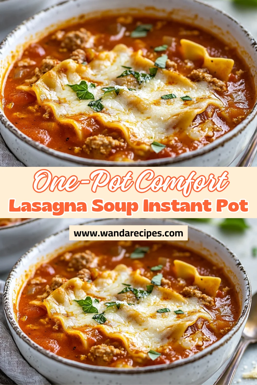 Instant Pot Lasagna Soup: A Quick And Easy Comfort Food Favorite 2 Instant Pot Lasagna Soup
