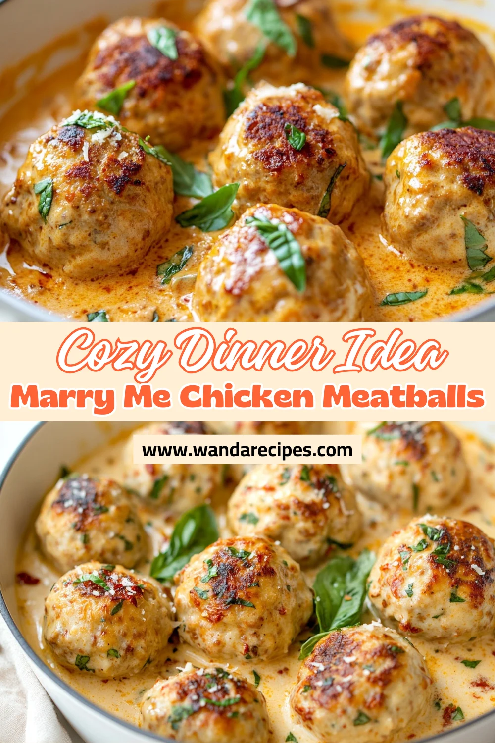 Marry Me Chicken Meatballs