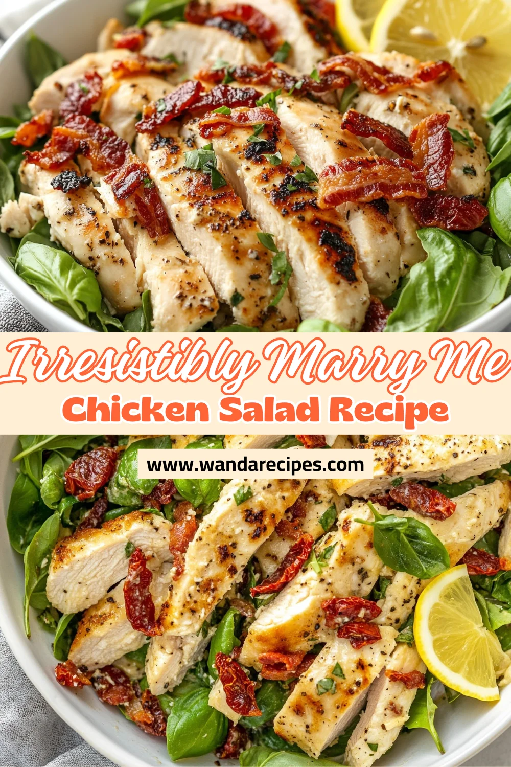 Marry Me Chicken Salad