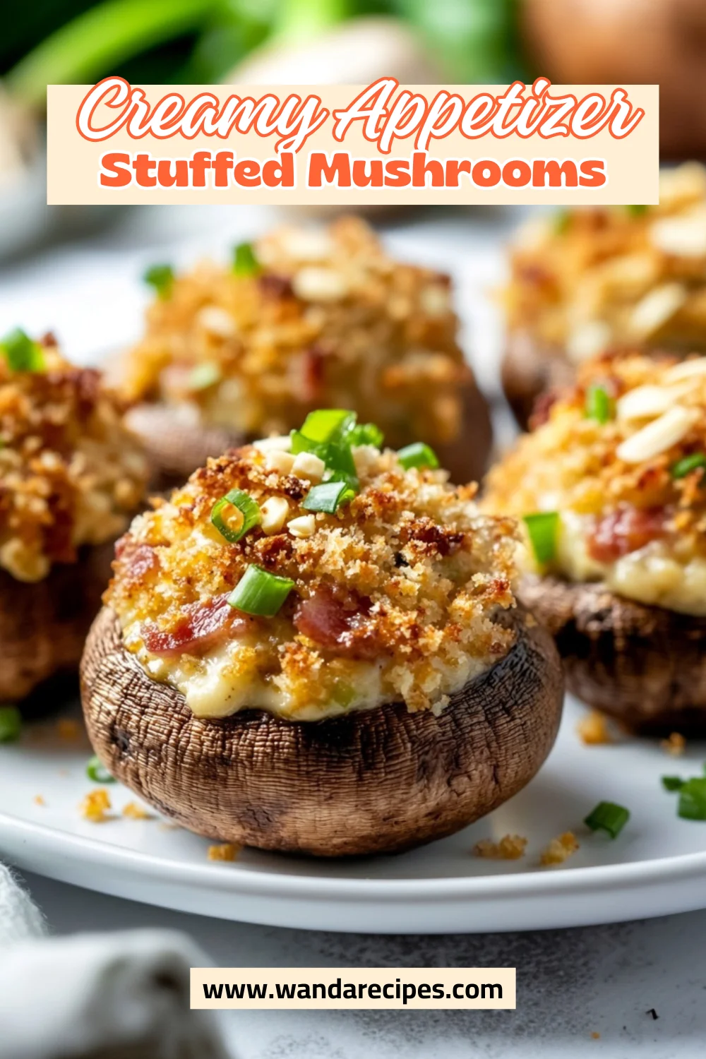 Million Dollar Stuffed Mushrooms - The Ultimate Cheesy Appetizer 2 Million Dollar Stuffed Mushrooms
