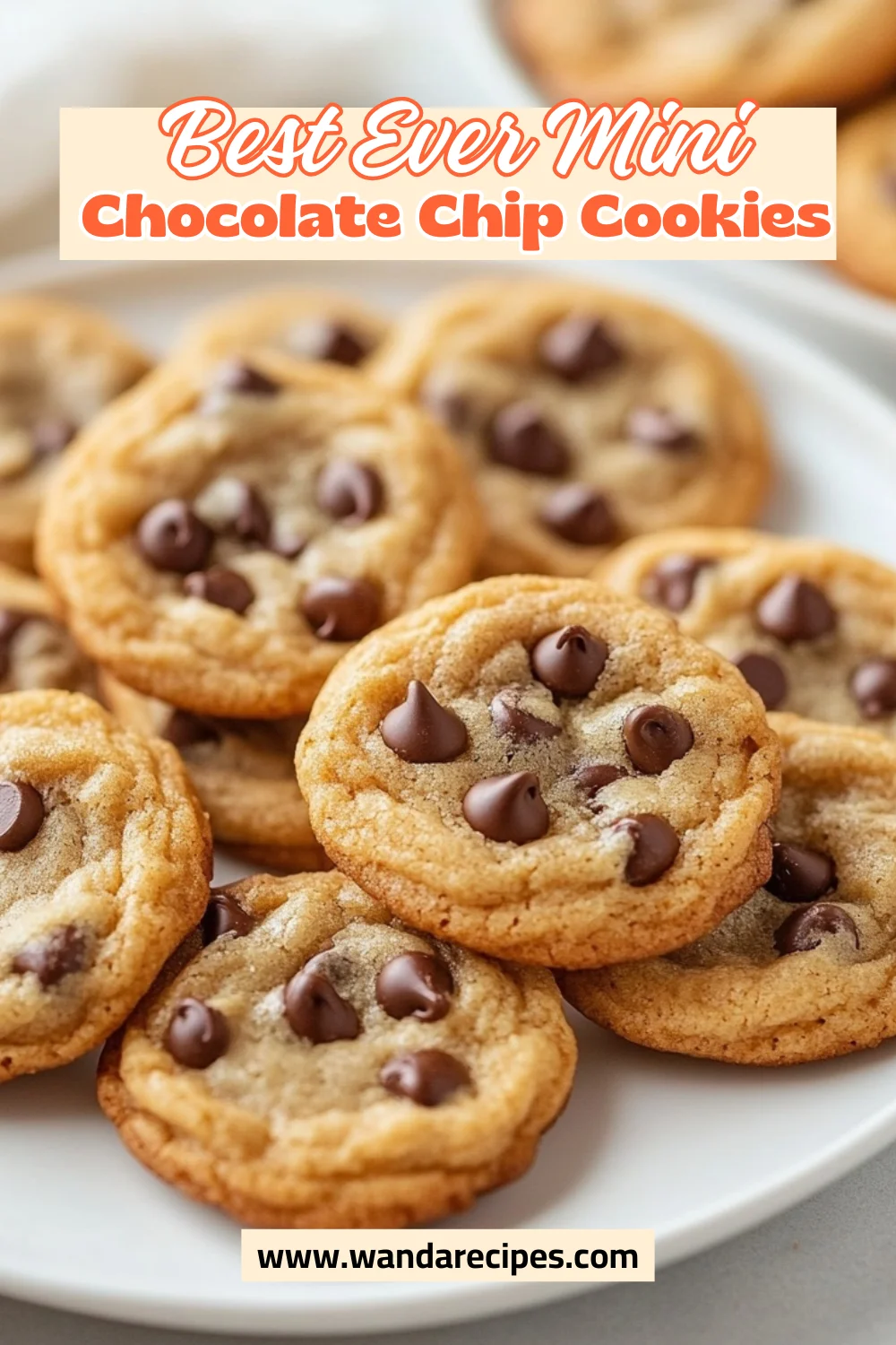 The Best Mini Chocolate Chip Cookies Recipe For Bite-Sized Bliss 2 Mini Chocolate Chip Cookies