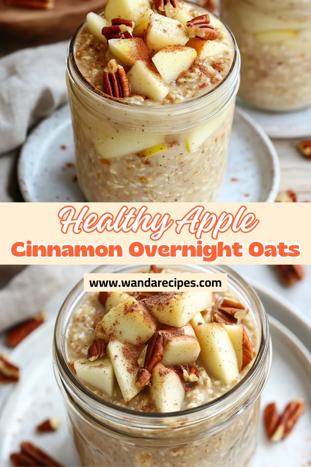 Overnight Oats With Apple And Cinnamon – A Cozy Make-Ahead Breakfast 2 Overnight Oats With Apple And Cinnamon