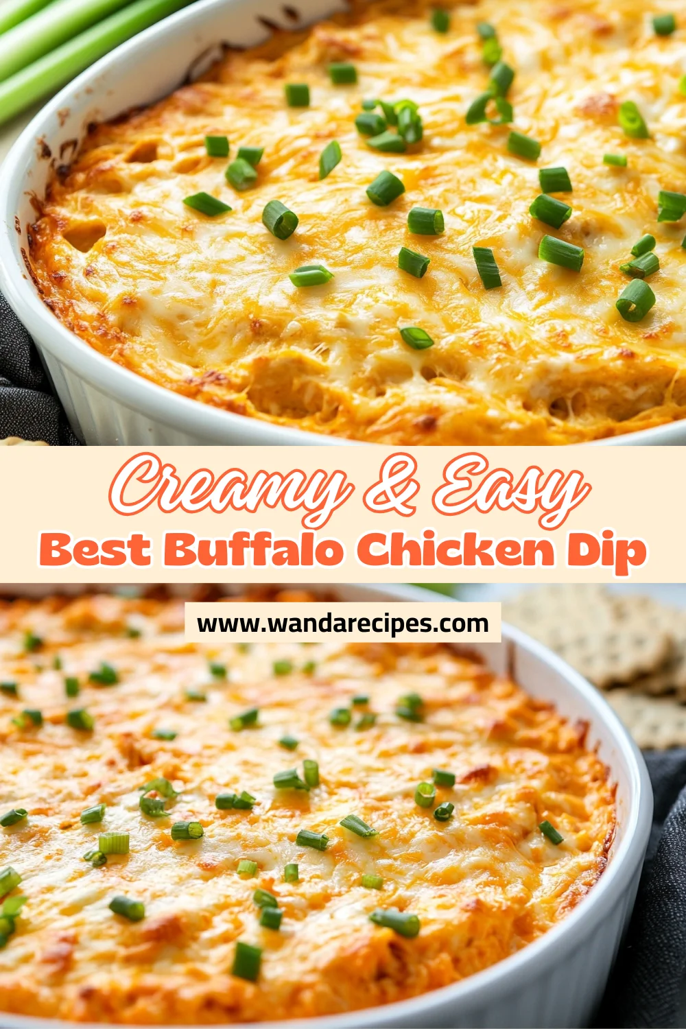 Skinny Buffalo Chicken Dip