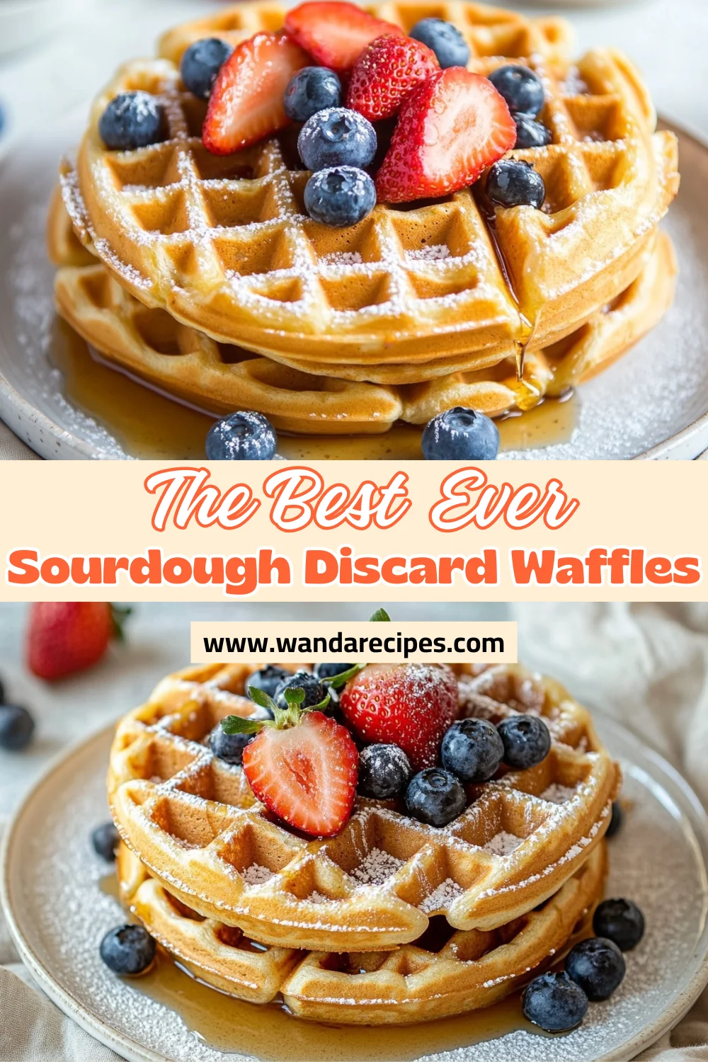 Sourdough Discard Waffles