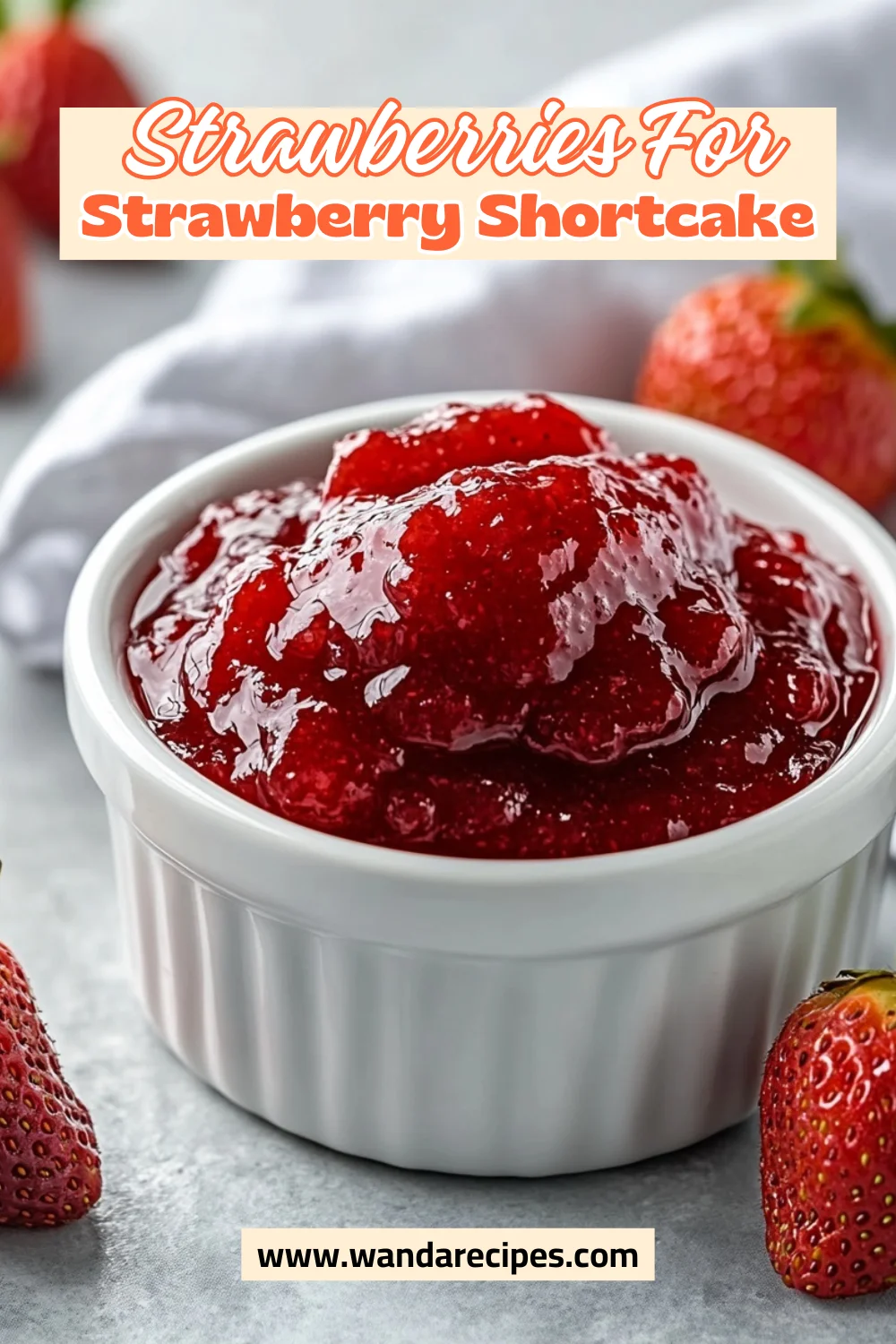Strawberries For Shortcake
