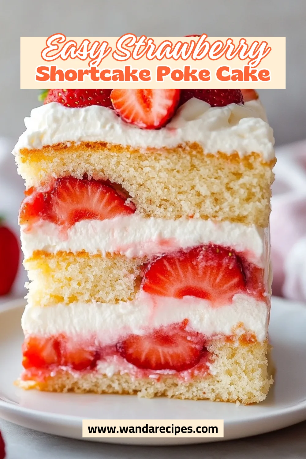 Strawberry Shortcake Cake