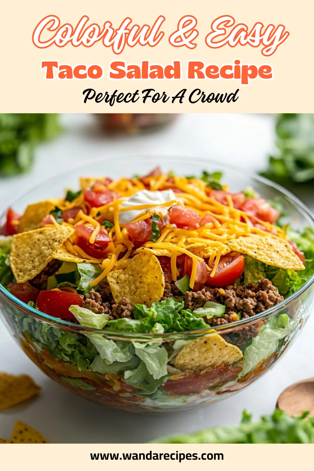 The Best Taco Salad With Ground Beef Recipe You’ll Ever Make 2 Taco Salad With Ground Beef