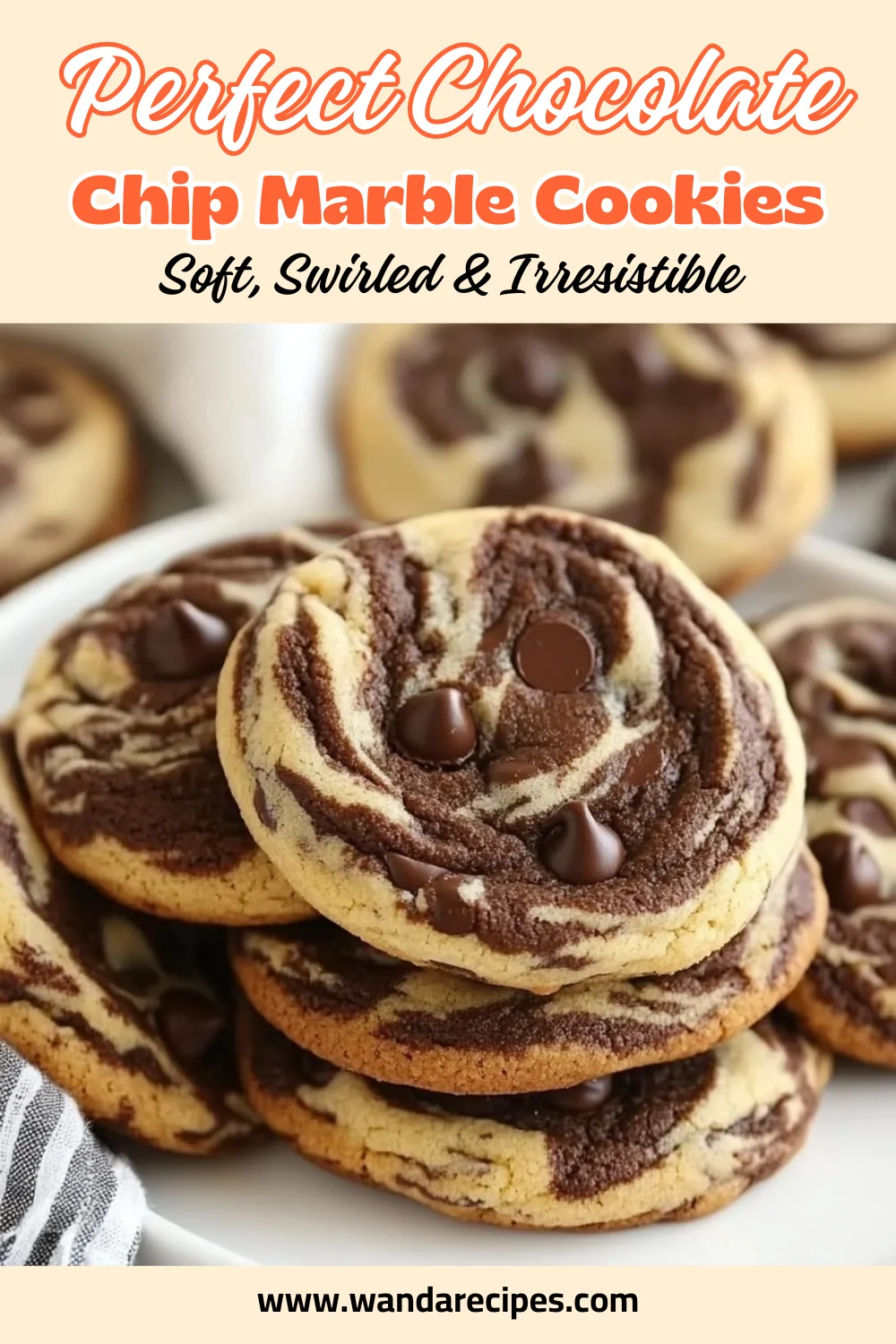 Perfect Chocolate Chip Marble Cookies – Soft, Swirled &Amp; Irresistible 2 Chocolate Chip Marble Cookies