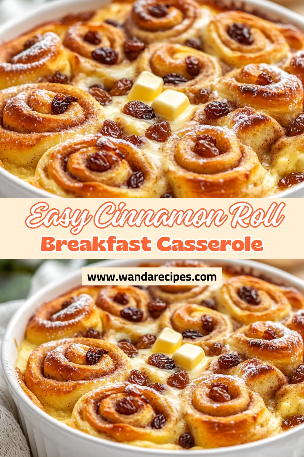 The Best Cinnamon Roll Casserole Recipe For Your Next Breakfast 2 Cinnamon Roll Casserole