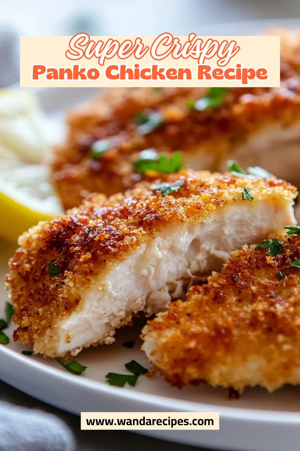 Crispy Panko Chicken: Perfectly Golden &Amp; Easy To Make 2 Crispy Panko Chicken