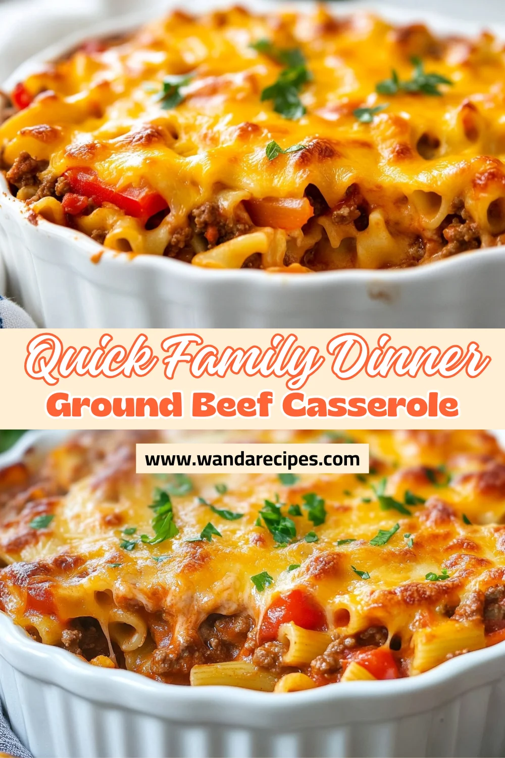 Ground Beef Casserole Recipe - Cheesy, Hearty &Amp; Delicious 2 Ground Beef Casserole