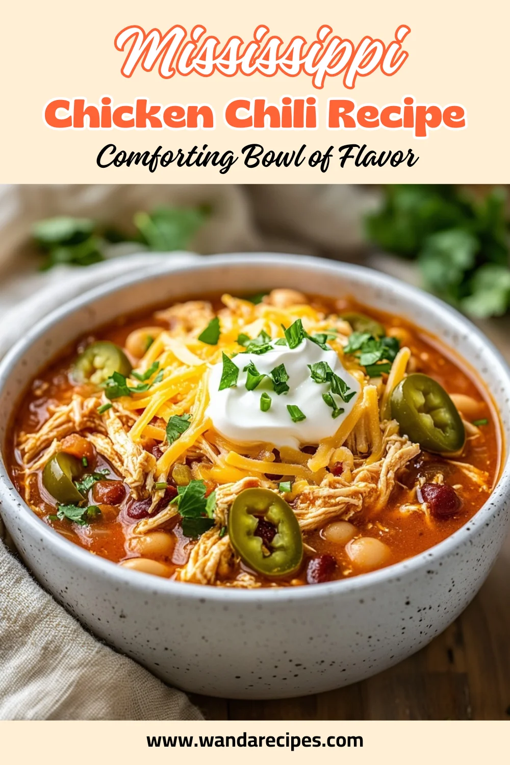 Mississippi Chicken Chili: The Best Slow Cooker Recipe You'Ll Try 2 Mississippi Chicken Chili