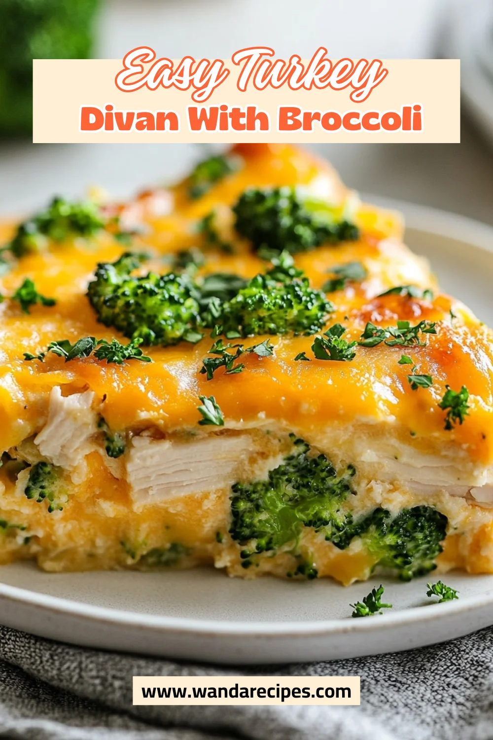 Delicious Turkey Divan Casserole With Broccoli: Quick &Amp; Easy 2 Turkey Divan Casserole